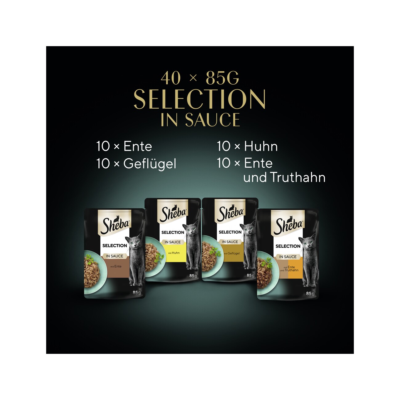 Sheba Selection in Sauce 40x85g