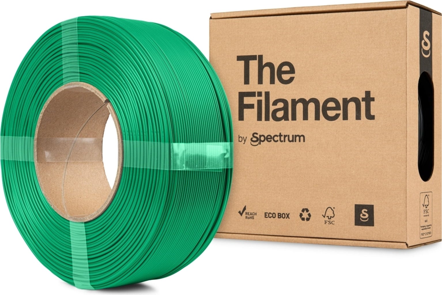 The Filament  Refill ASA Grass Green, 1,75 mm / 1000 g    Wetterfest, UV-beständig, formstabil & ohne Spule in Grass Green
