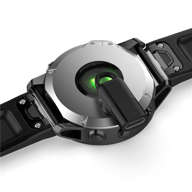 Garmin Smart Watch Ladeanschluss Adapter Konverter mit USB C Anschluss (180° Winkel)