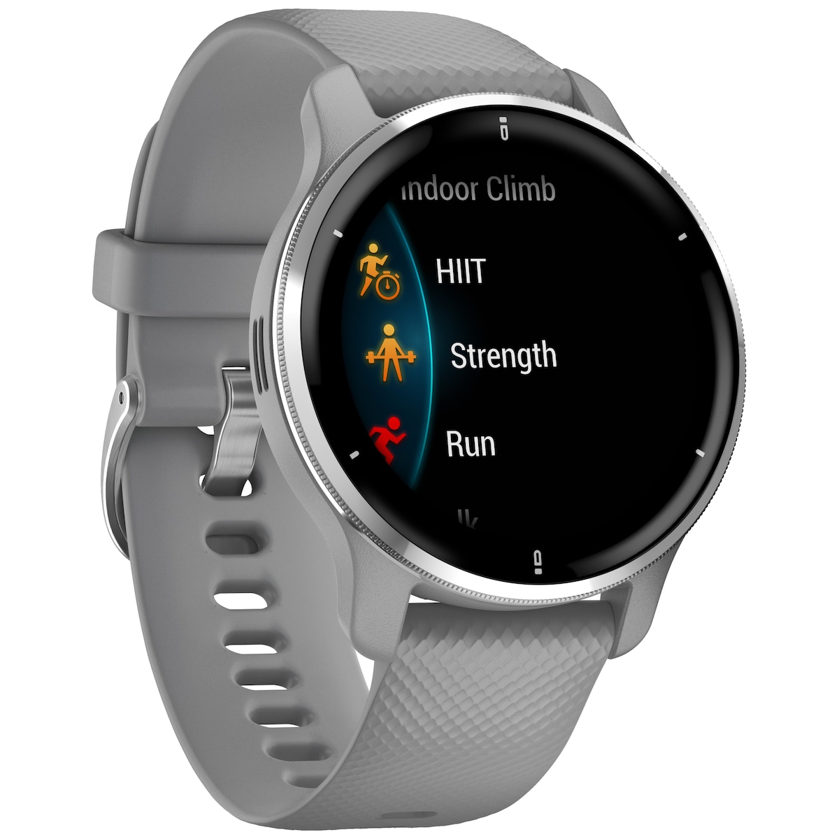 Garmin Venu 2 Plus AMOLED smartklokke (puddergrå)