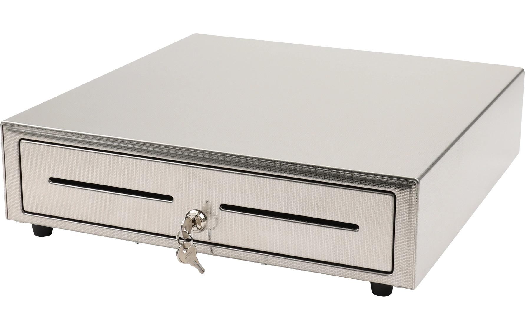 Kassenschublade LD 410S Silber<br>Manuelle Kassenlade