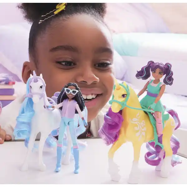 Unicorn Academy Kleine Puppe & Einhorn