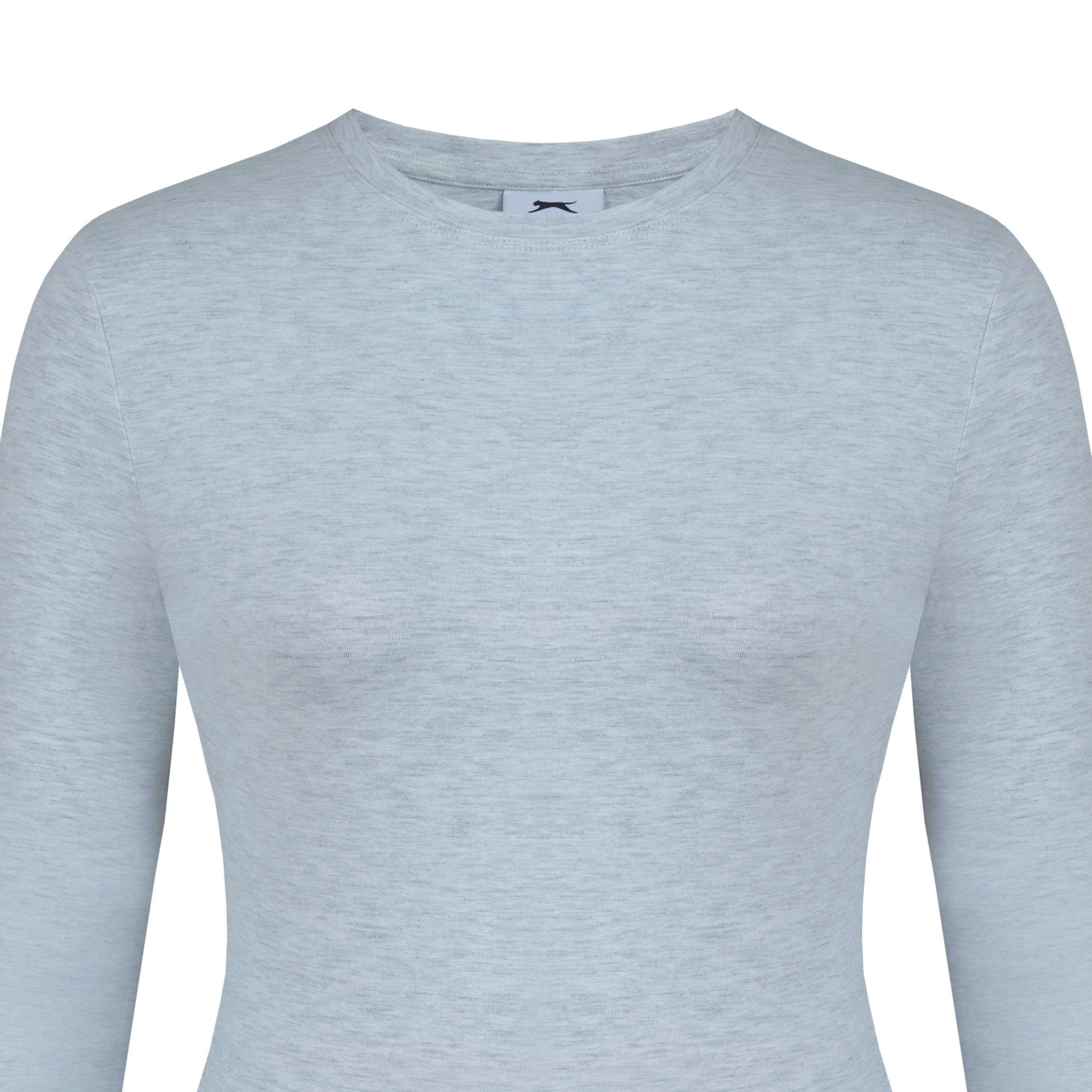 Slazenger Slaz Essentials Long Sleeve T Shirt Womens
