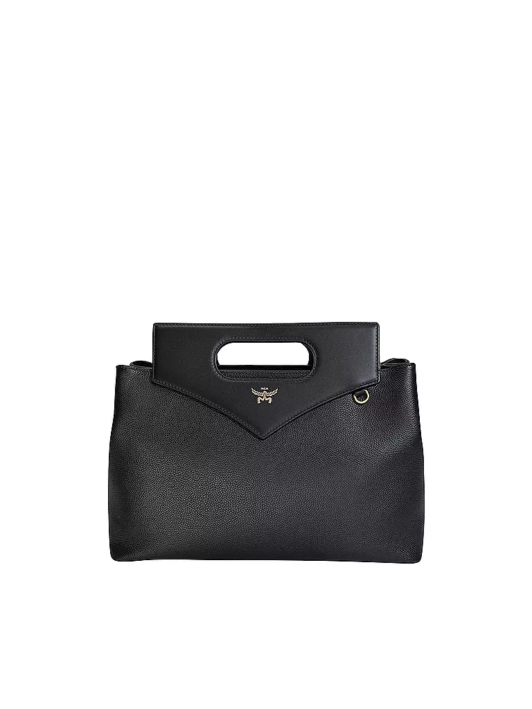 MCM Ledertasche - Tote Bag DIAMOND schwarz