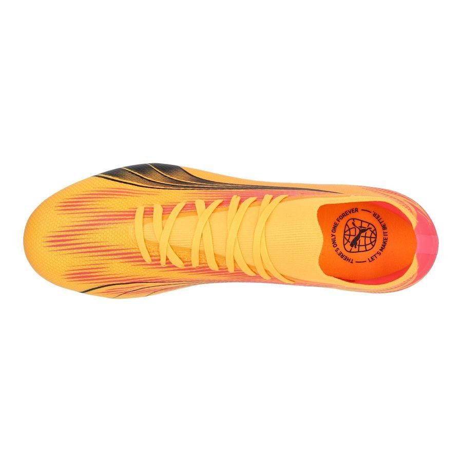 PUMA Ultra Match FG/AG Forever Faster - Sun Stream/Noir/Crépuscule