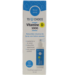 TS Choice Vitamine D 1000 Spray 25ML