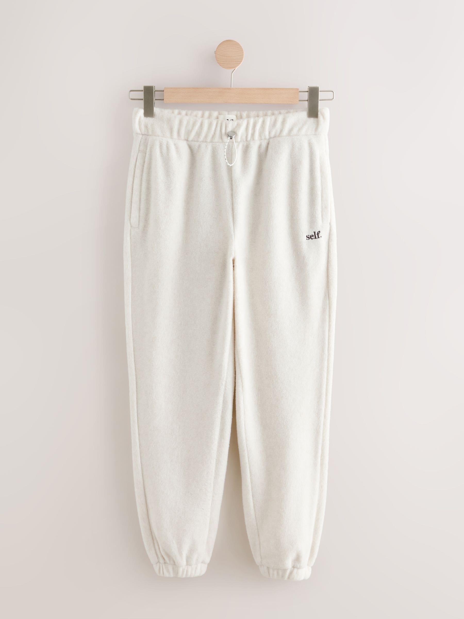 self. Fleece joggingbroek