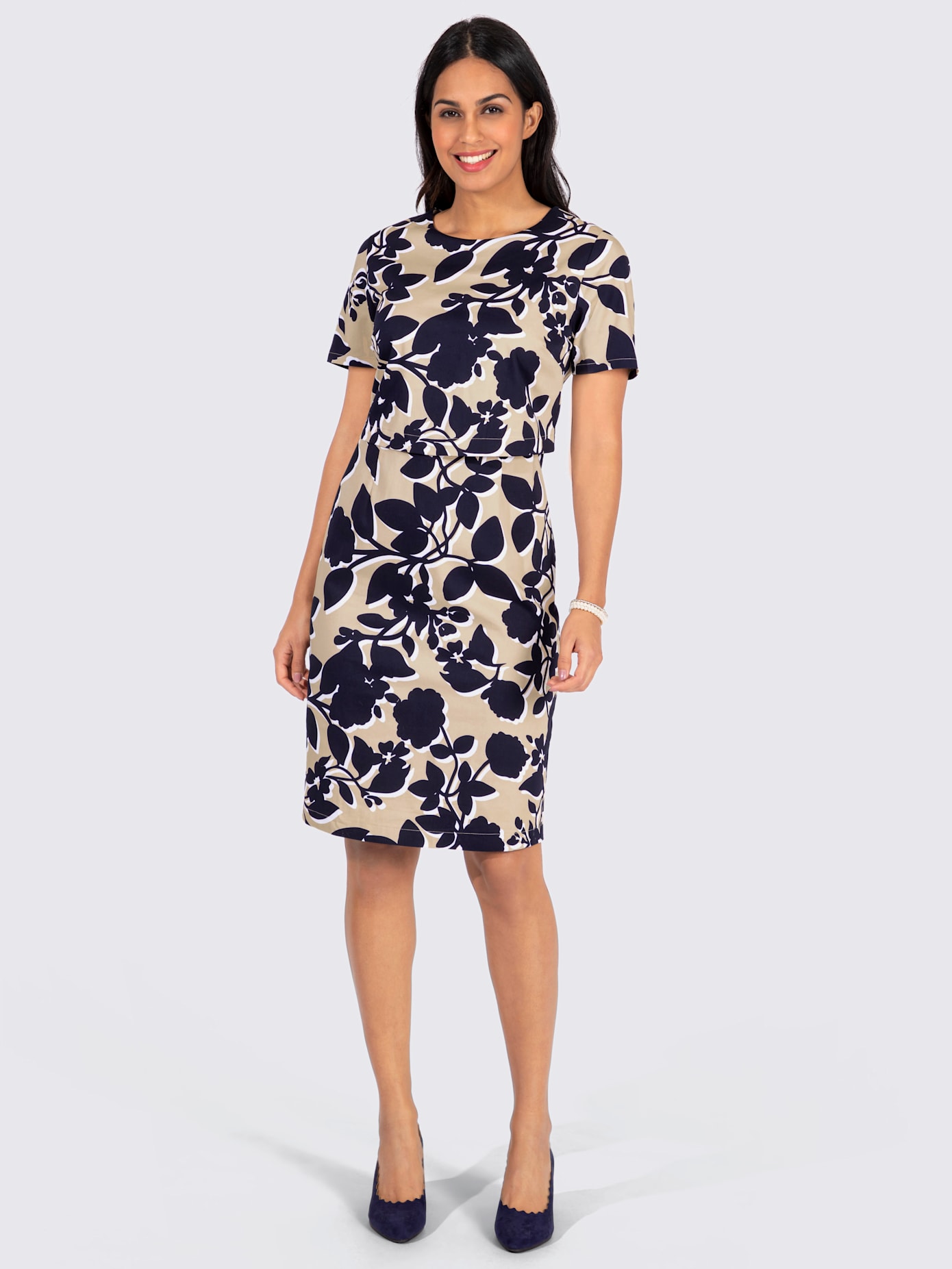 Robe imprimée qualité tissée