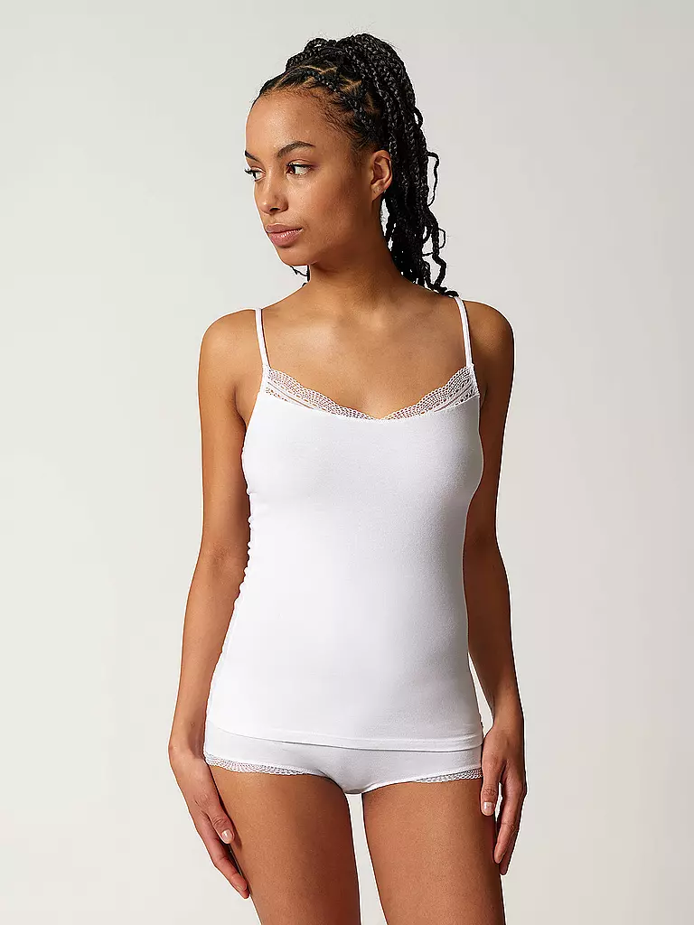 SKINY Top weiss