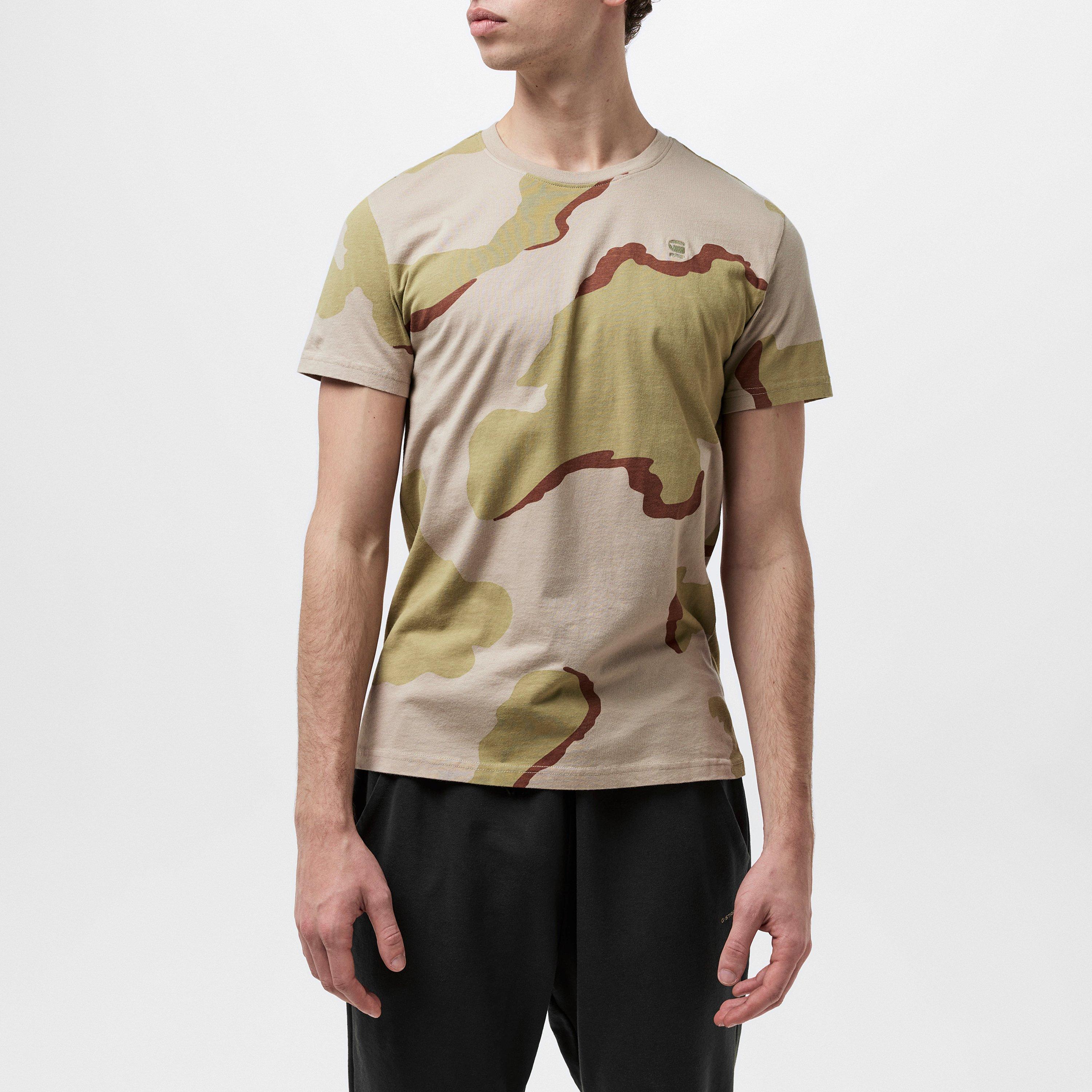 G Star Desert Camo T Shirt