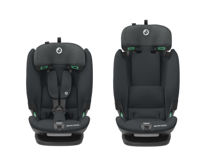 Titan Plus i-Size 15 M - 12 Y  76 - 150 cm  9 - 36 kg    G-CELL-Seitenaufprallschutz |    Mehrere Sitz- und Liegepositionen |    Wächst mit dir mit |    Weiches Schaumstoffkissen |