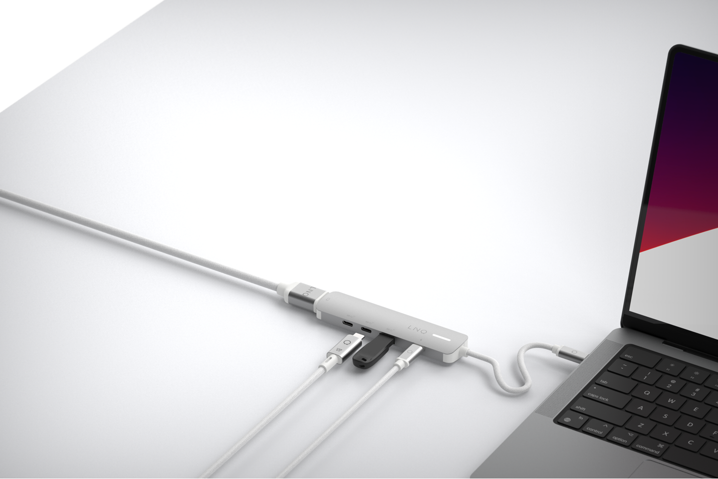LINQ - 5in1 PRO 140W USB-C Multiport Hub