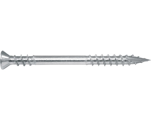 JD Plus verzonken vlonderschroef met I-Star-aandrijving, 5x6 mm, roestvrij staal A2, 500 stuks
