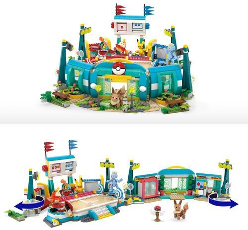 MEGA BLOKS - Pokémon Training Stadion - Bouwspel - 1090 Stenen - Geschikt voor Kinderen vanaf 8 Jaar
