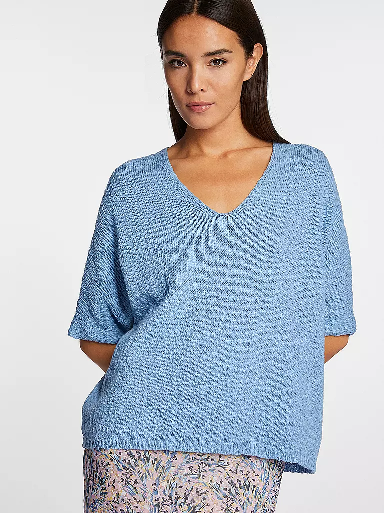 RICH & ROYAL T-Shirt Boxy Fit blau