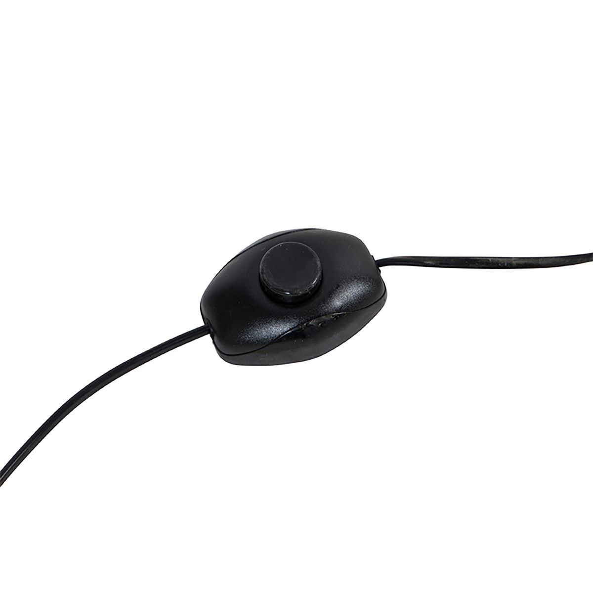 Smart vloerlamp goud 145 cm met kap groen incl. Wifi A60 - Botanica
