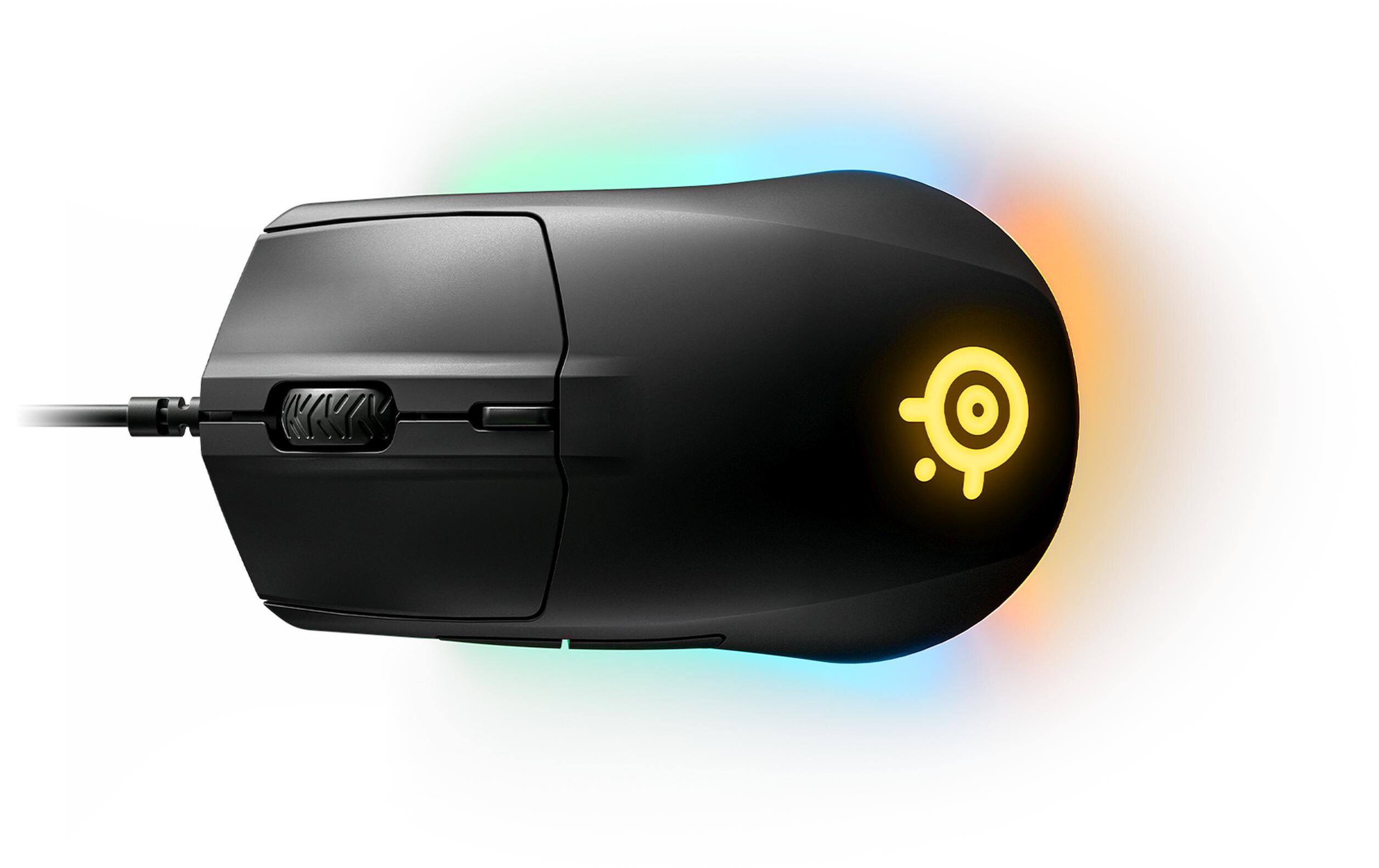 Gaming-Maus Rival 3Ergonomische, farbenfrohe Gaming-Maus mit 8500 dpi