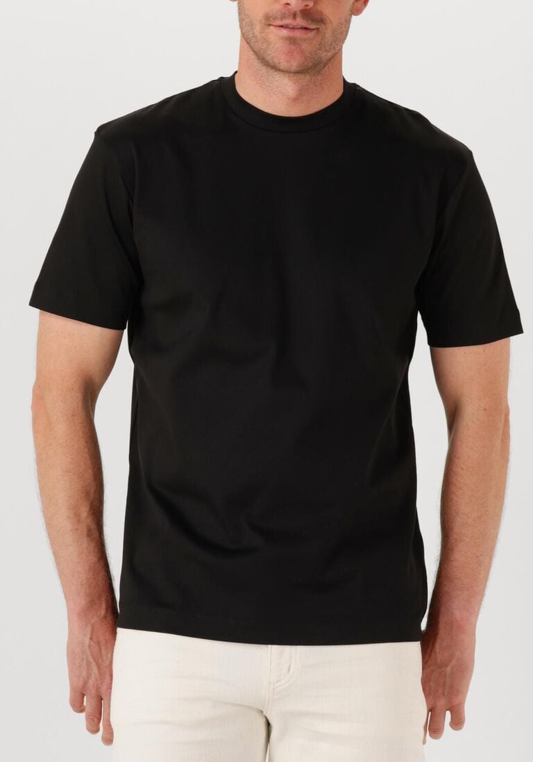 zwarte valenza t-shirt 1001 interlock supima tshirt