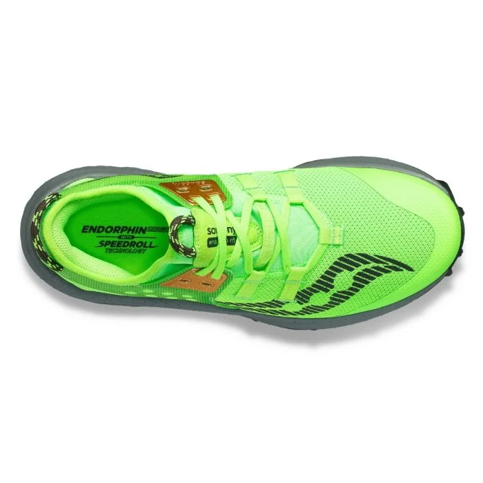 Saucony Herre Trailsko Endorphin Rift Grøn