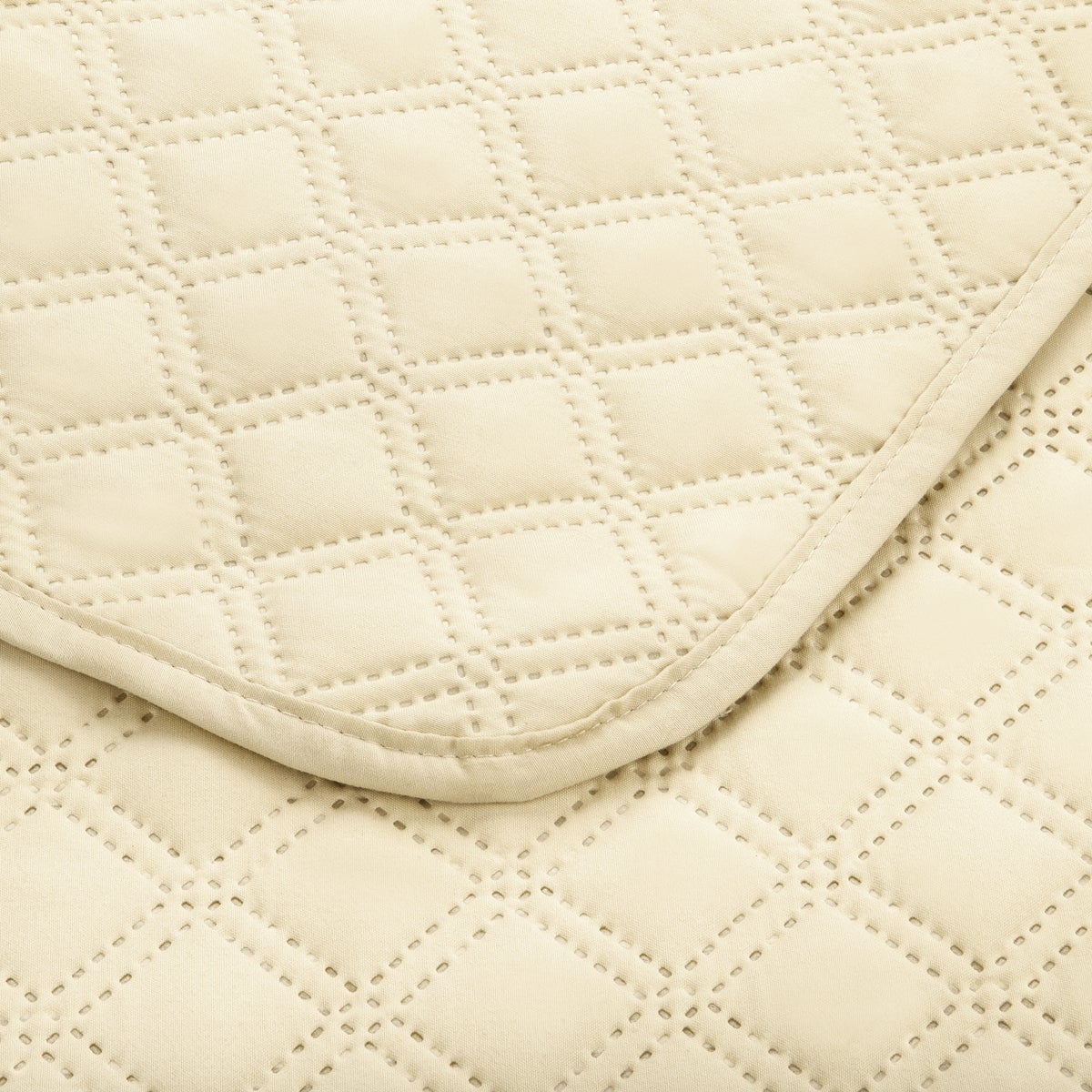 Beautissu Olivia Bedsprei 240x260cm Crème