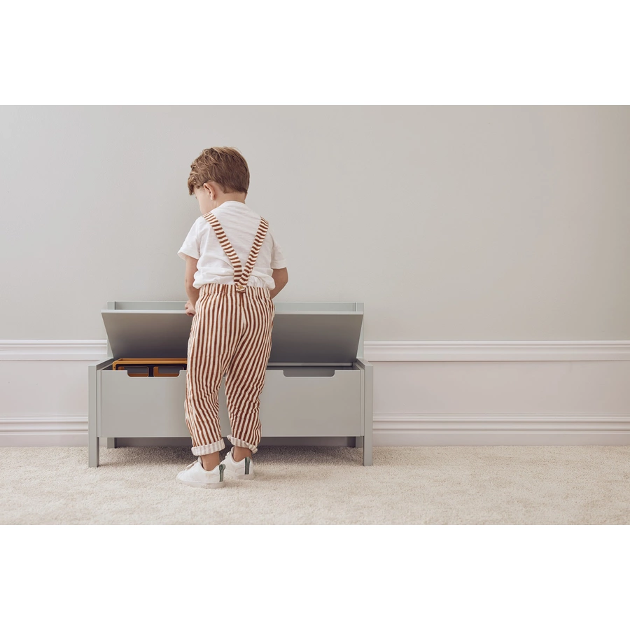 Kids Concept ® Sitzbank mit Stauraum hellgrün