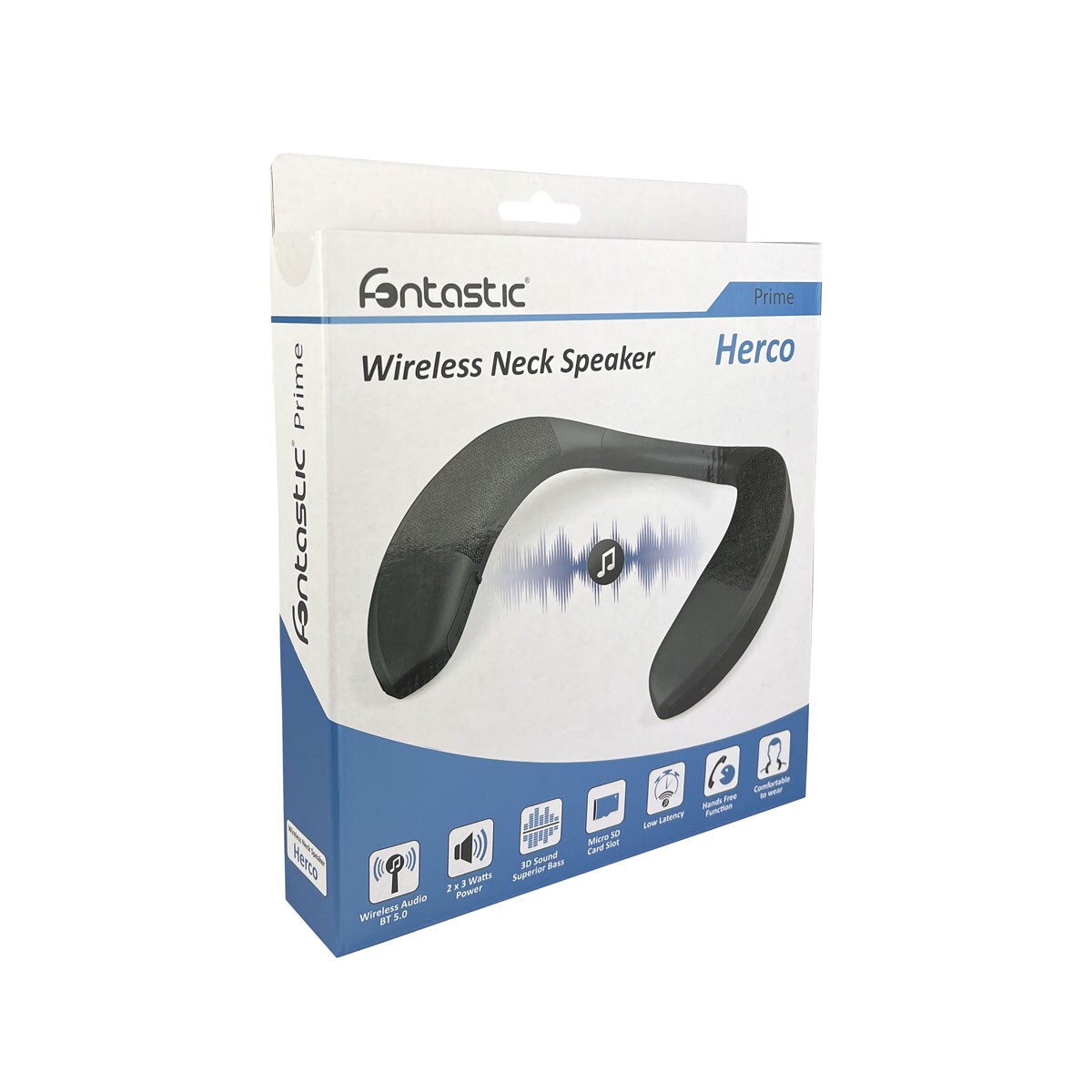 Fontastic Drahtloser Nackenlautsprecher „Herco“