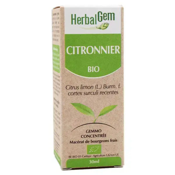 Herbalgem Concentrado de Flor de Limão Orgânico Macerado 30ml