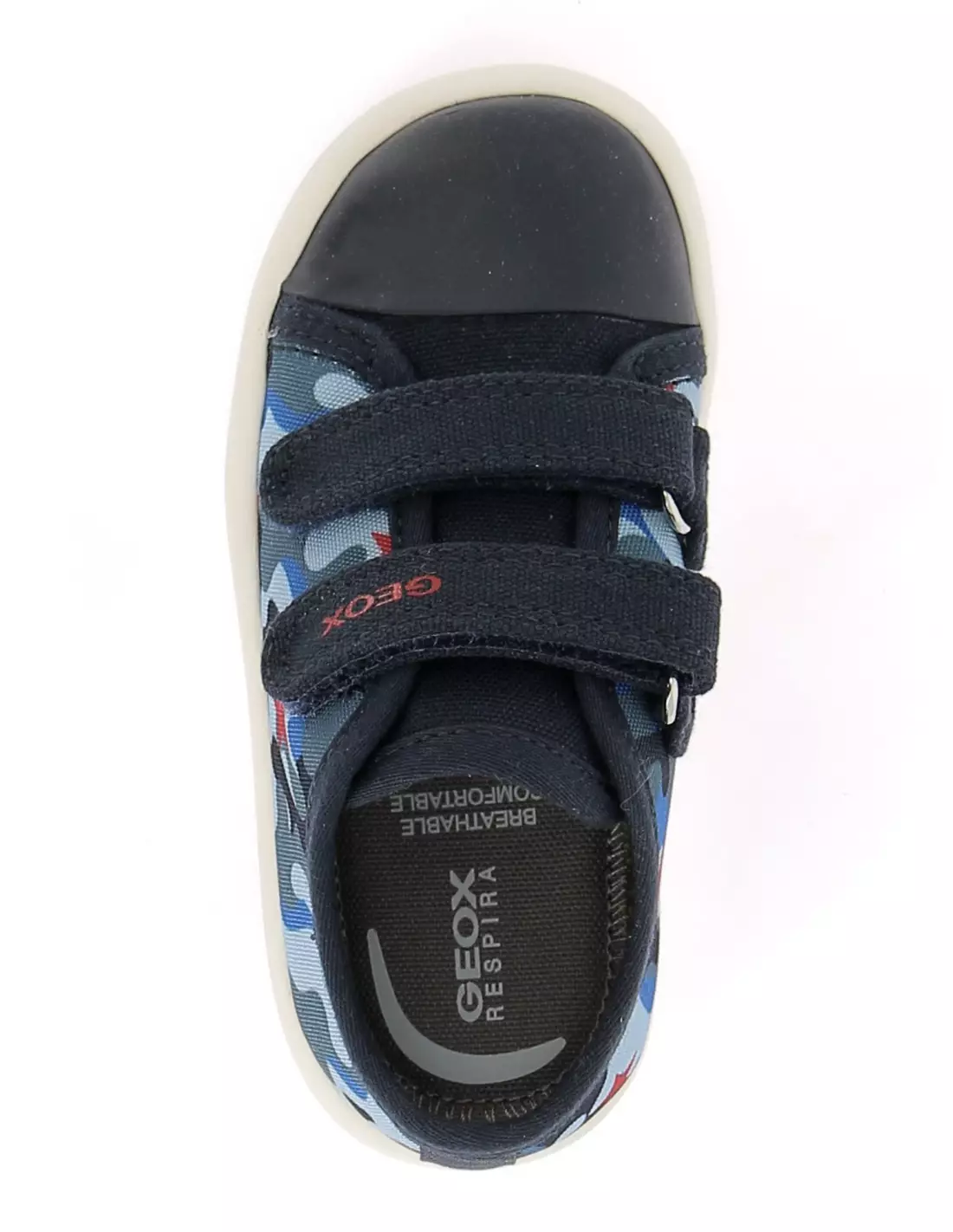 GEOX GISLI - Baskets C0735NAVYRED