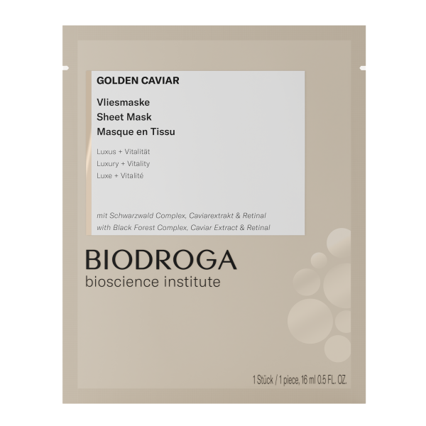 Biodroga Golden Caviar Vliesmaske 1Stk.