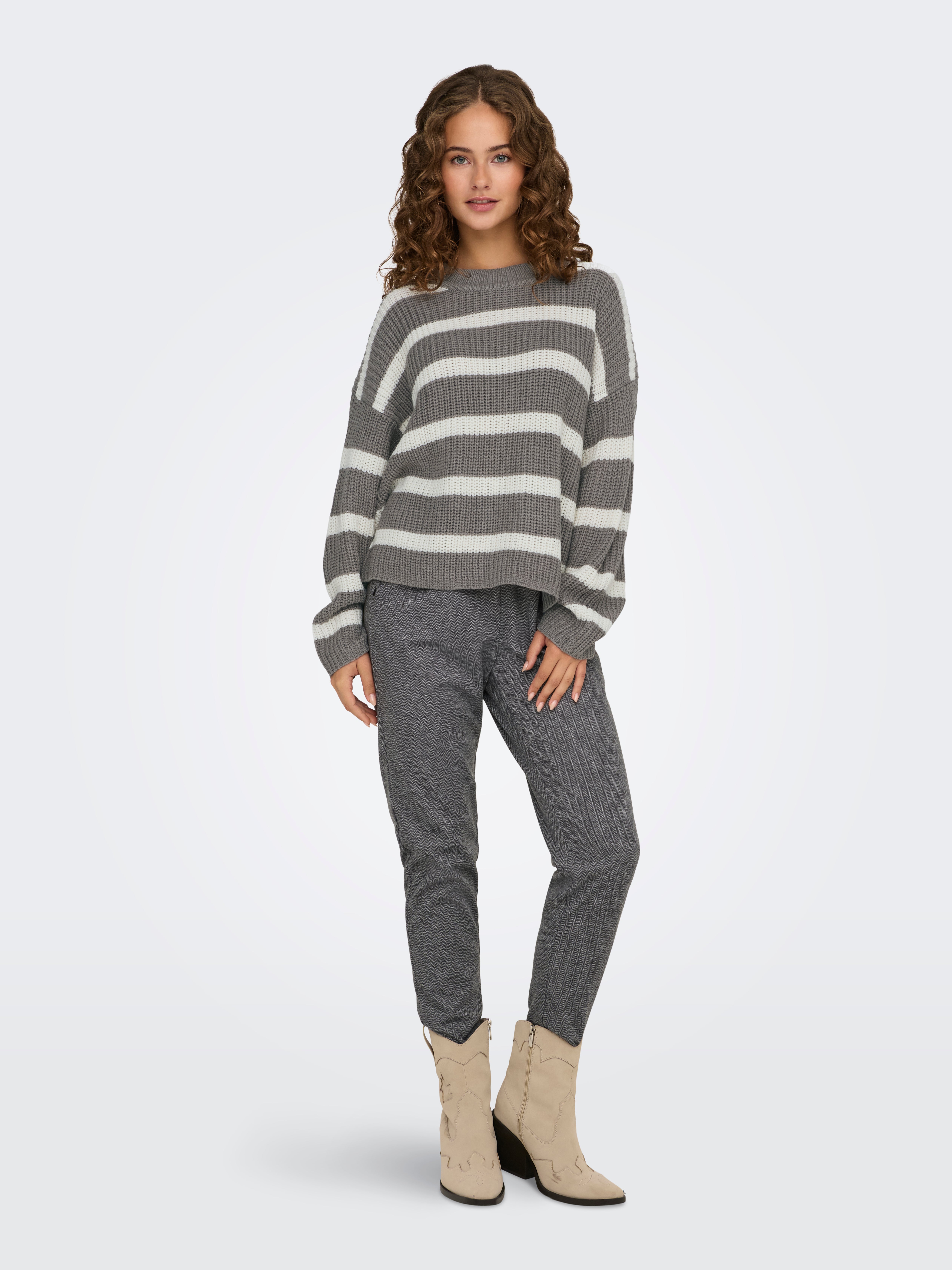 JDYJUSTY Strickpullover December Sky