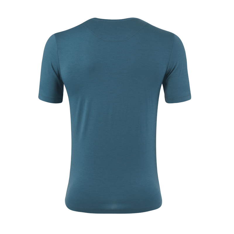 Loeffler tracking merino light heren t-shirt - blue