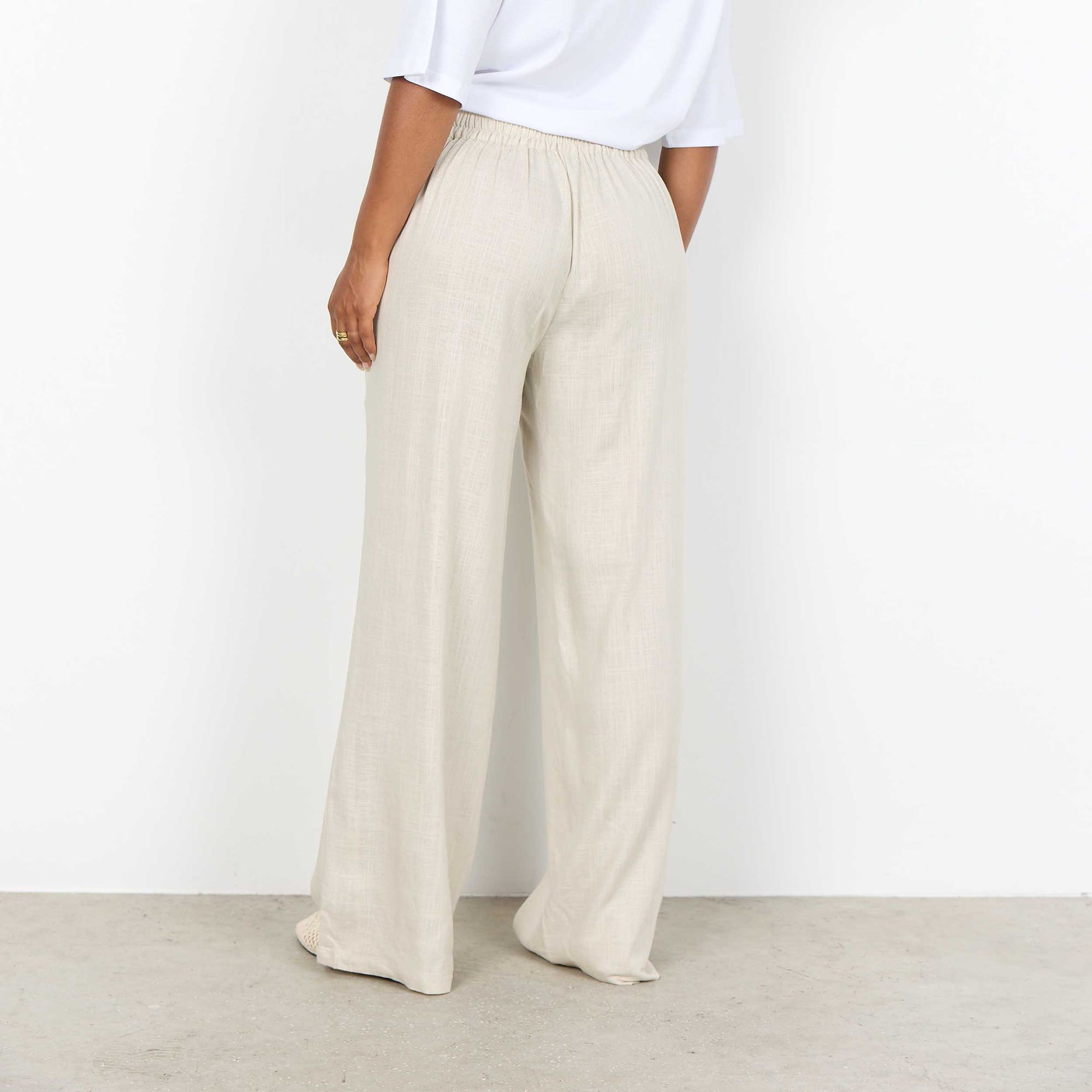 Pantalon Femme beige