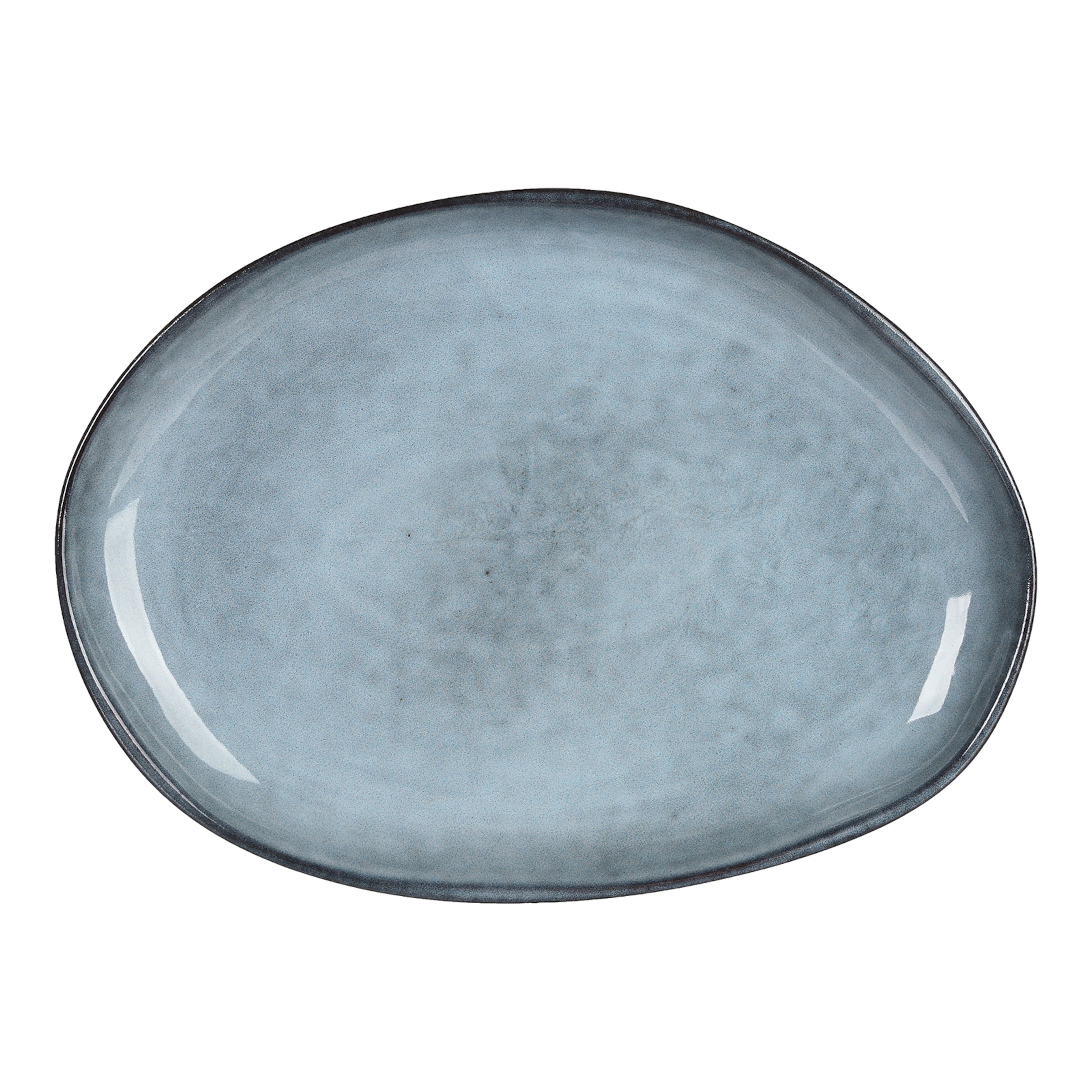 graublau, L 34 x B 24 cm