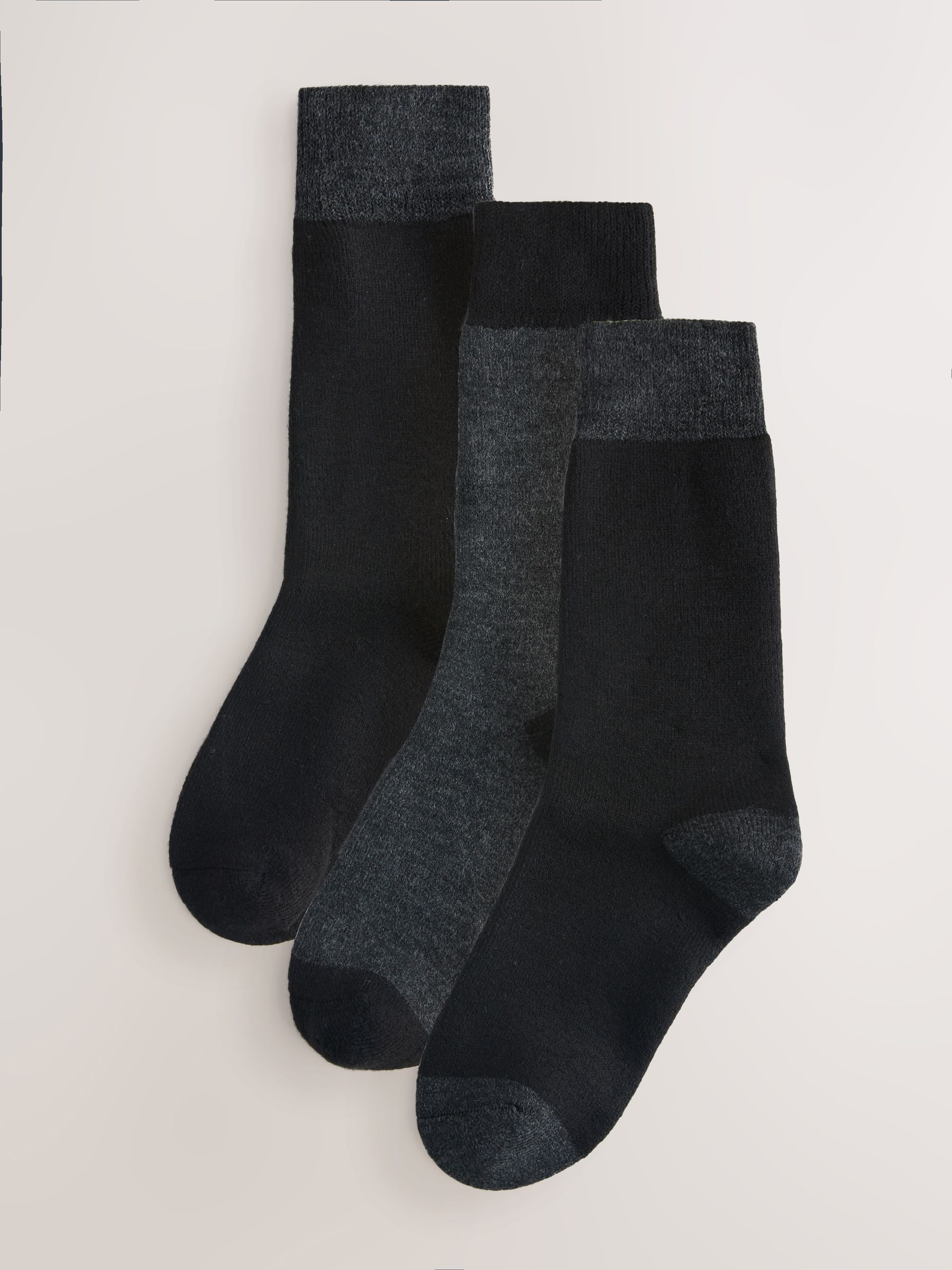 Antraciet - Thermal Heavyweight Socks 3 Pack