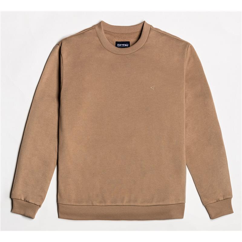 Sweat Homme Spro Angle Sweatshirt Crew Neck - Natural
