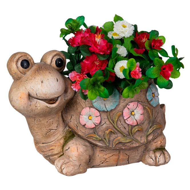 Pflanztopf - Schildkröte - ca. 33,5 x 21 x 23 cm