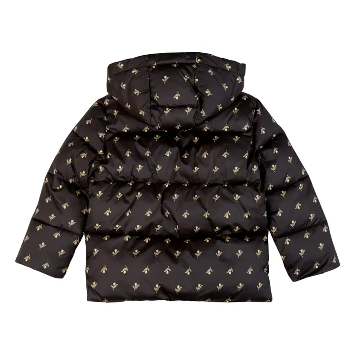 Emile et Ida Doudoune Fleurie | Gris anthracite