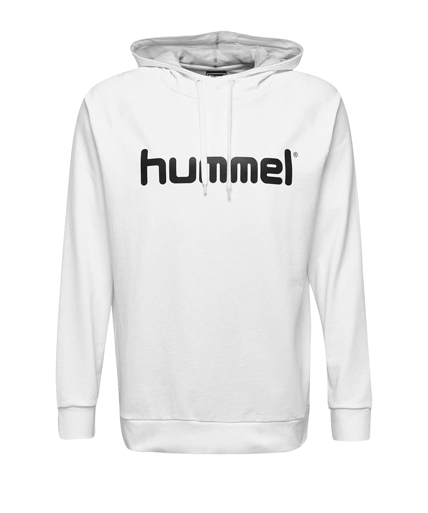 Hummel Cotton Logo Hoody Weiss F9001