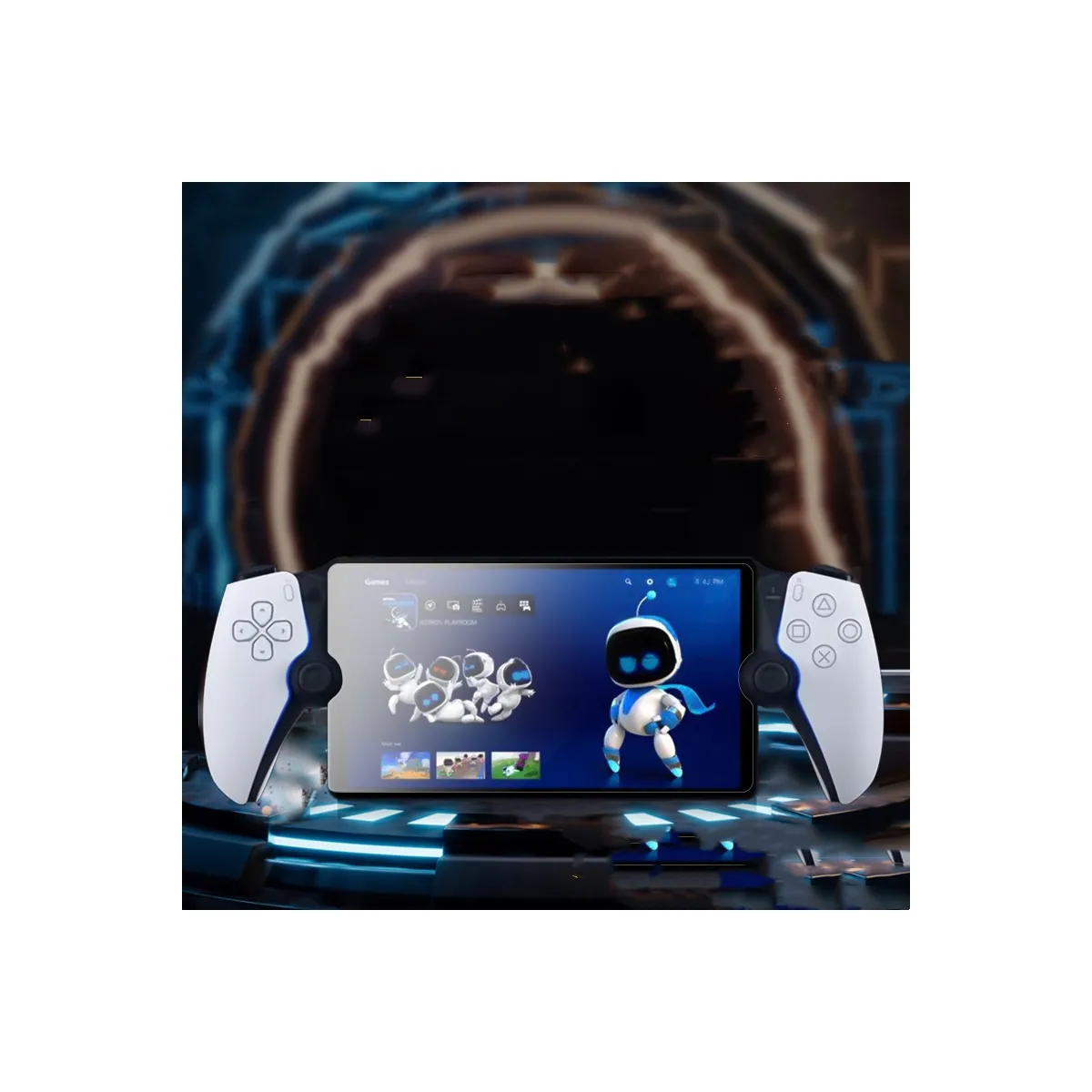 Skjermbeskytter i herdet glass for Sony PS5 PlayStation Portal Gjennomsiktig