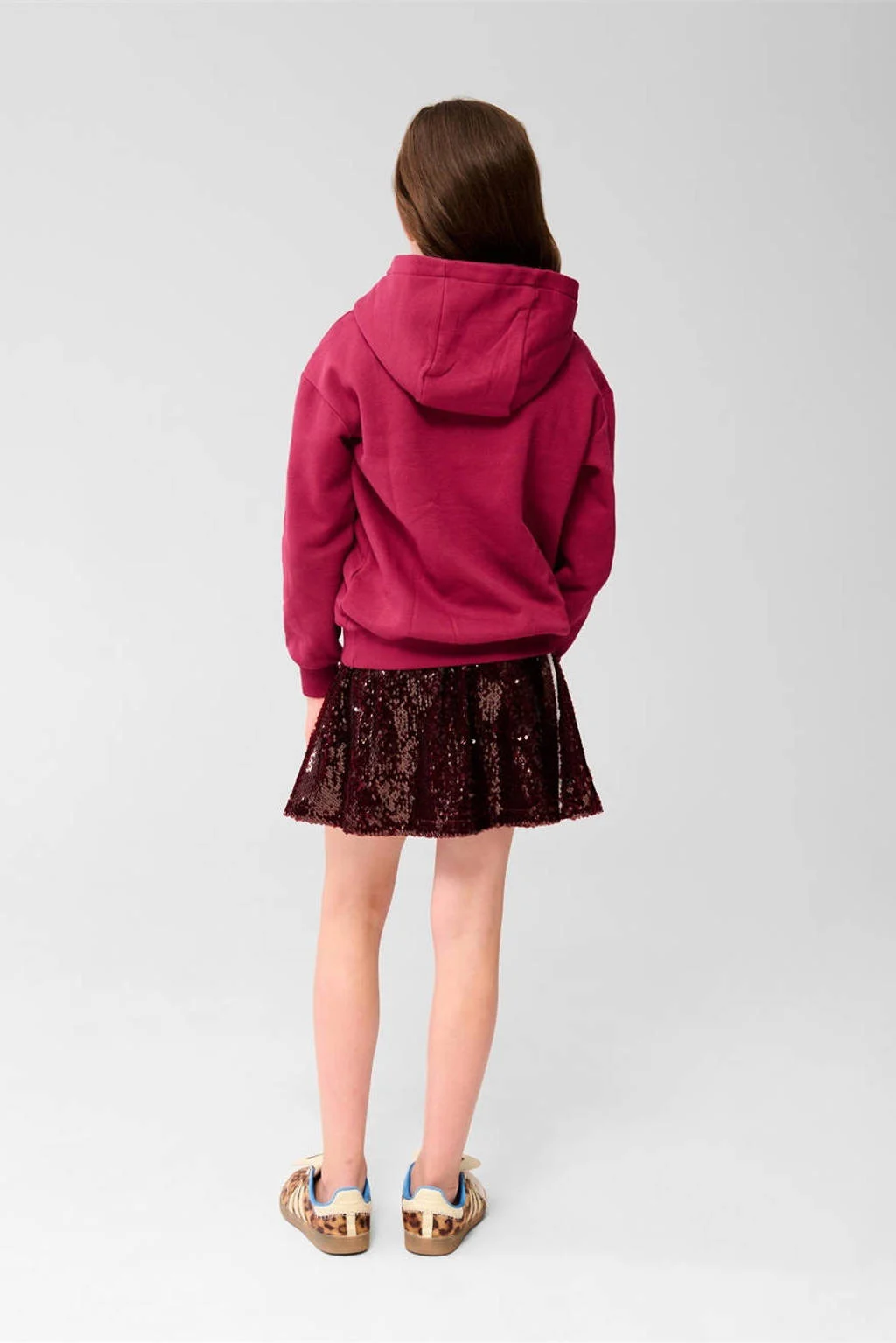 Shoeby hoodie donkerrood