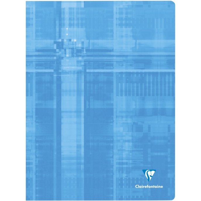 Cahier piqué clairefontaine a4+ 24x32cm 192 pages 90g réglure séyès coloris assortis