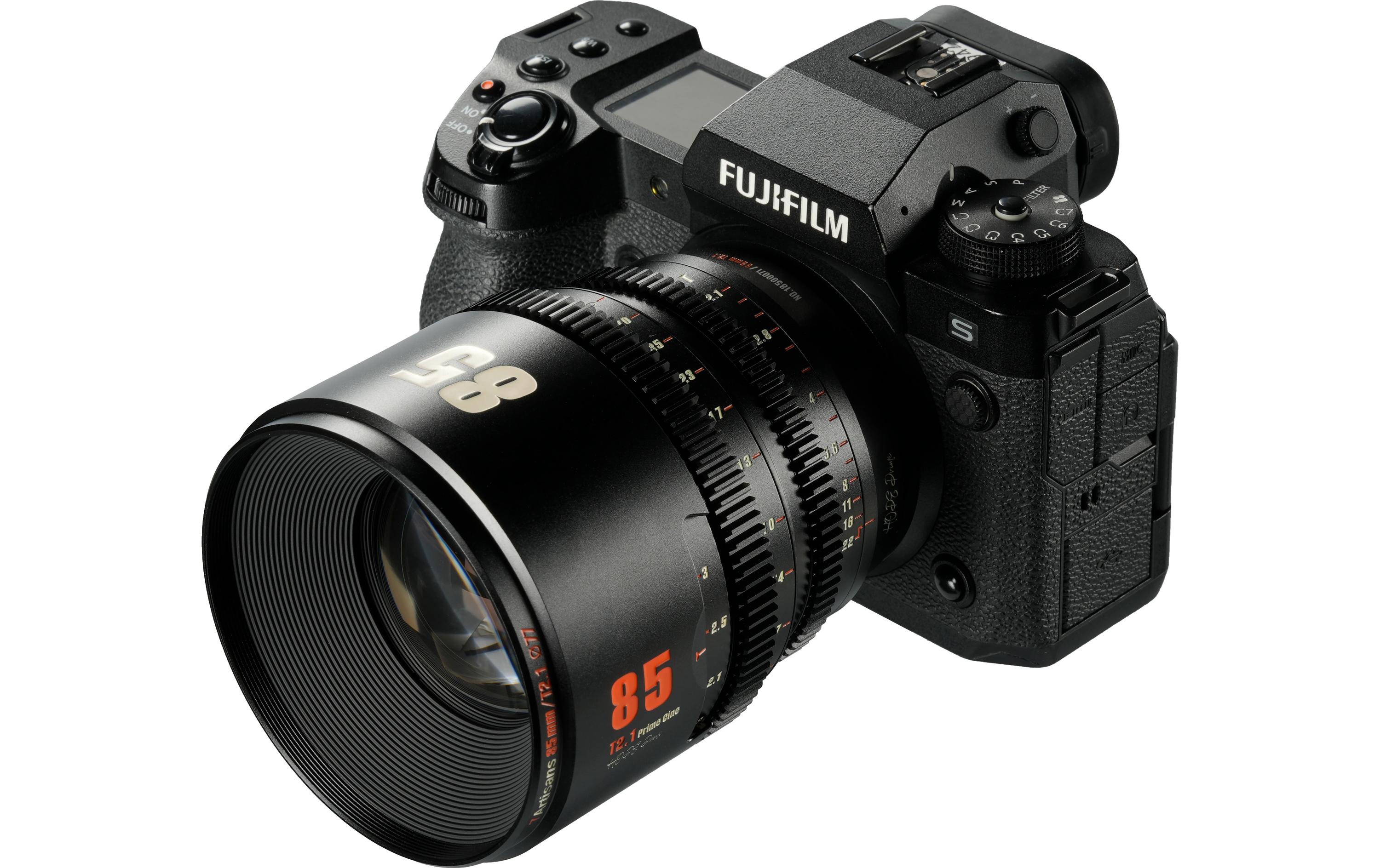 Festbrennweite 85mm T/2.1 – Fujifilm X-Mount<br>Kompaktes, leichtes Objektiv für Kameras mit Super35-Sensoren