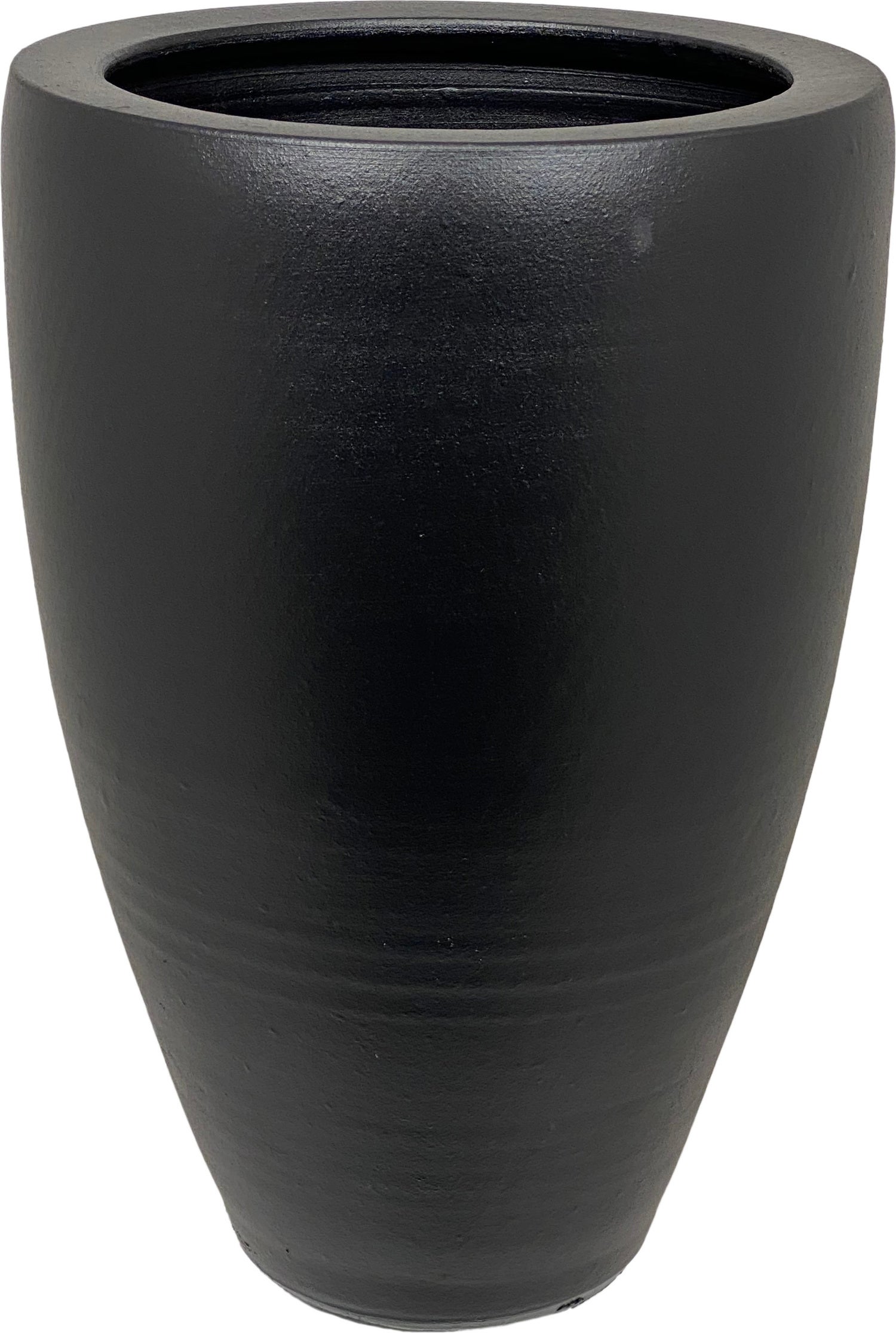 HS vaas Athene zwart D 37 H 80 cm