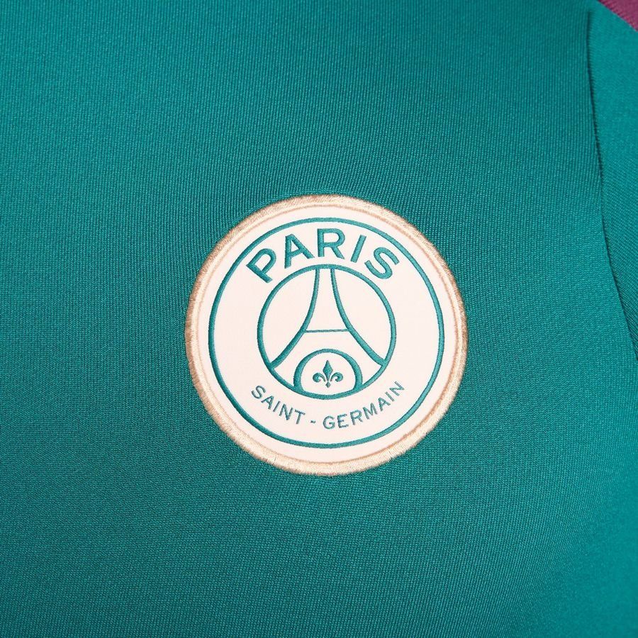 Paris Saint-Germain Maillot d'Entraînement Dri-FIT Strike Drill - Geode Teal/Bordeaux/Orange