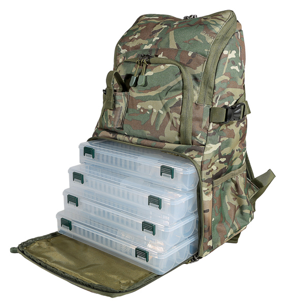 Sac à Dos Ultimate Ultra Backpack Camo (avec 4 Boîtes et Housse de Pluie)