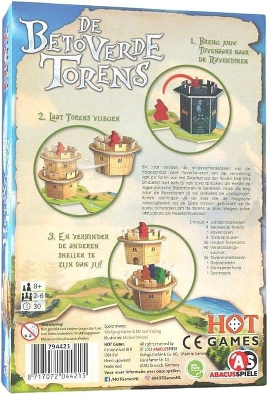 De Betoverde Torens - Bordspel