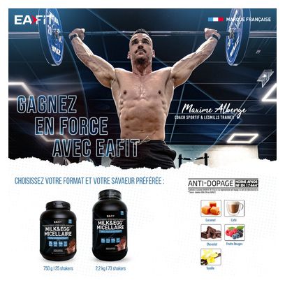 Milk et Egg 95 Micellaire Caramel 750 g