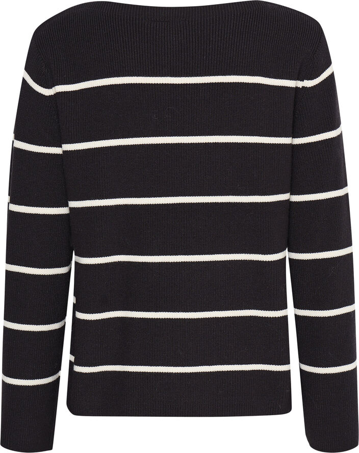 ICHI IHBOSTON LS6 Meteorite almond milk stripe