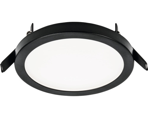 LED inbouwspot IP44 8W 540 lm 2700/4000K Ø 14,7/9 cm Aqua zwart 230V