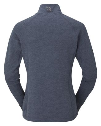 Polaire Demi-Zip Femme Rab Nexus Bleu
